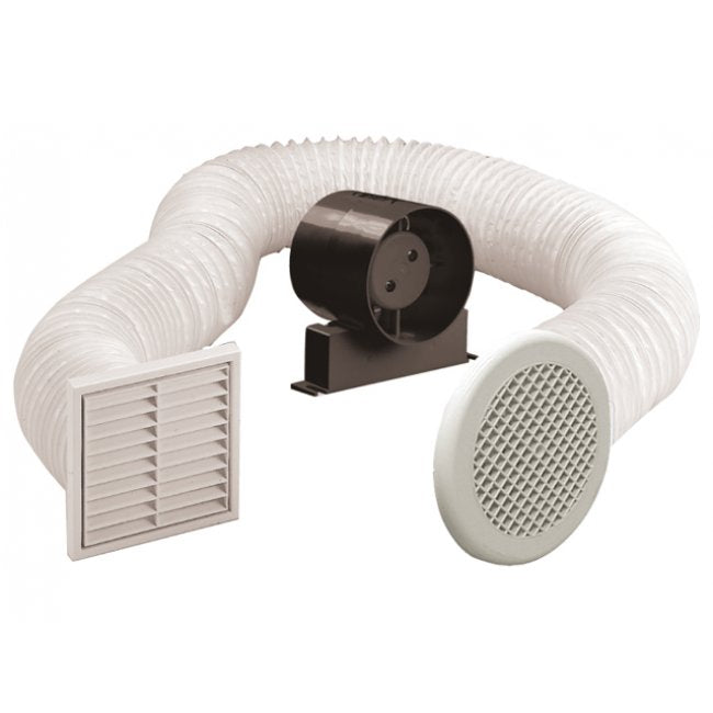 Manrose FAN0102 150mm Shower Fan Kit with Timer - The Good Store