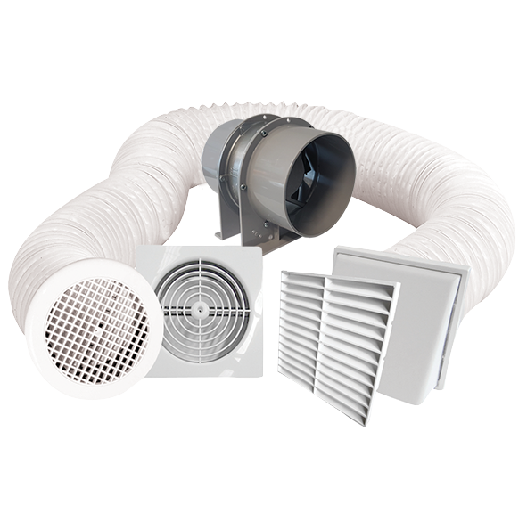 Manrose FAN0618 150mm Pro-Series Shower Extraction Fan - The Good Store