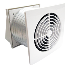 Manrose FAN0621 150mm Through-Wall Low Profile Extraction Fan - The Good Store