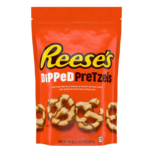 Reeses Dipped Pretzels, 680g -  The Good Store