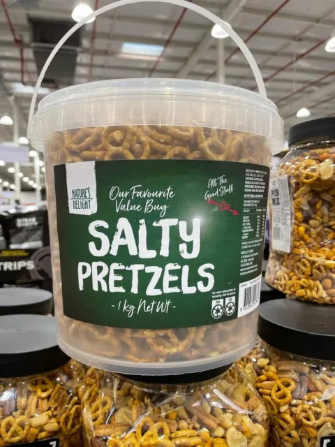 Nature's Delight Salty Pretzels 1kg -  The Good Store