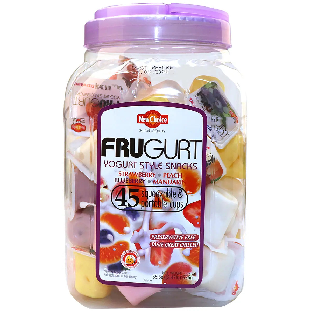 New Choice Frugurt Yogurt Style Snacks 45 x 35g -  The Good Store