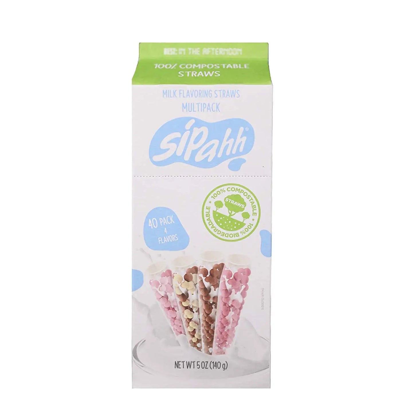 Sipahh Milk Flavoring Straw - 40 Pack -  The Good Store