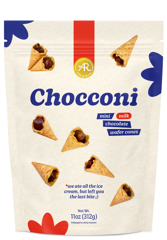 Chocconi Mini Milk Chocolate Wafer Cones 397g -  The Good Store