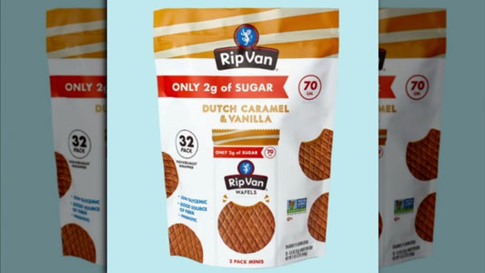 Rip Van Wafels Dutch Caramel & Vanilla Stroopwafels 32 pack -  The Good Store