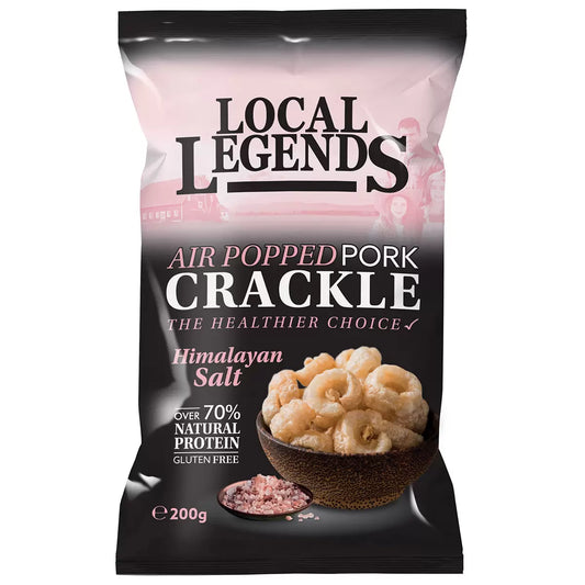 Local Legends Pork Crackle - 200g -  The Good Store