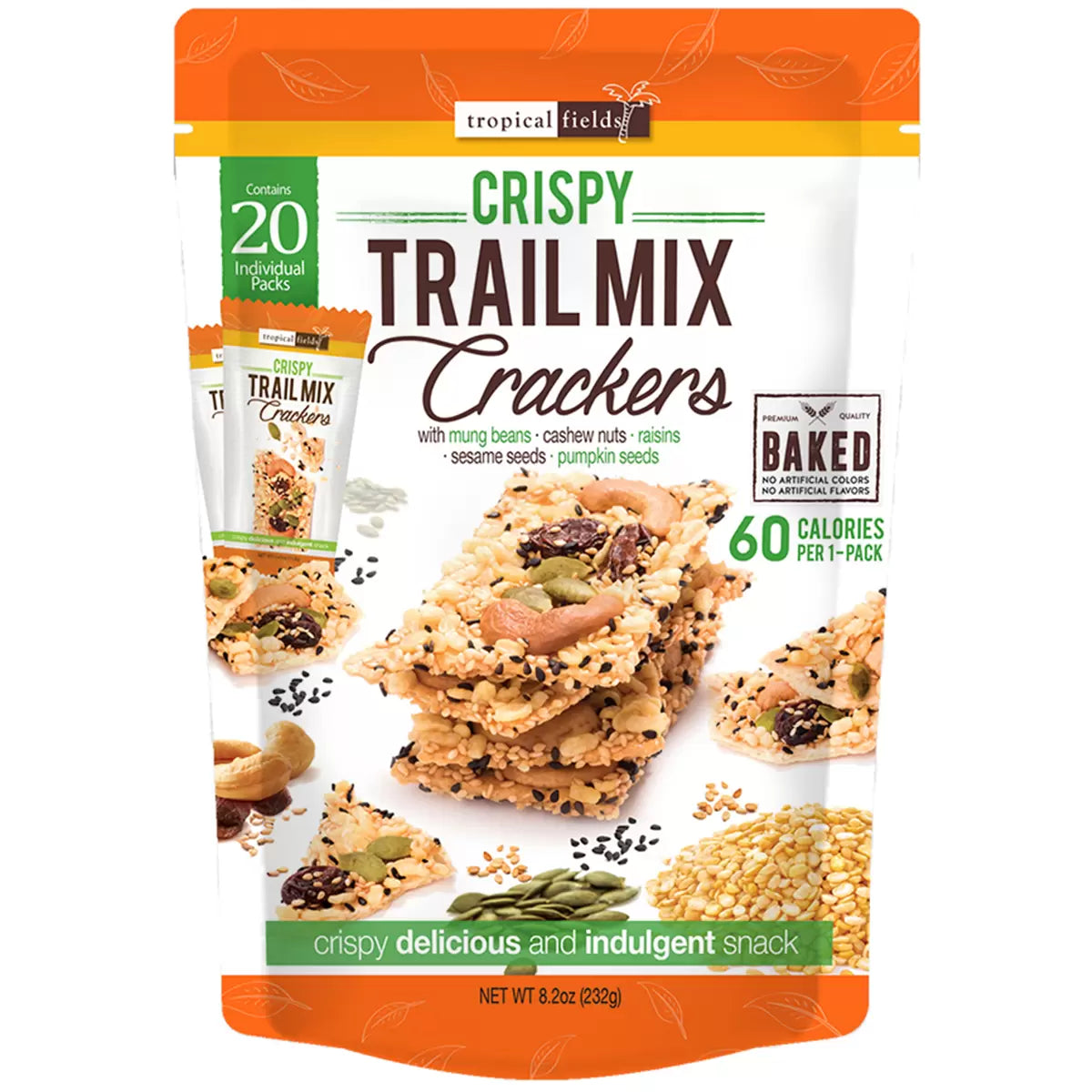 Tropical Fields In Season Snacks Trail Mix Crackers 232g -  The Good Store