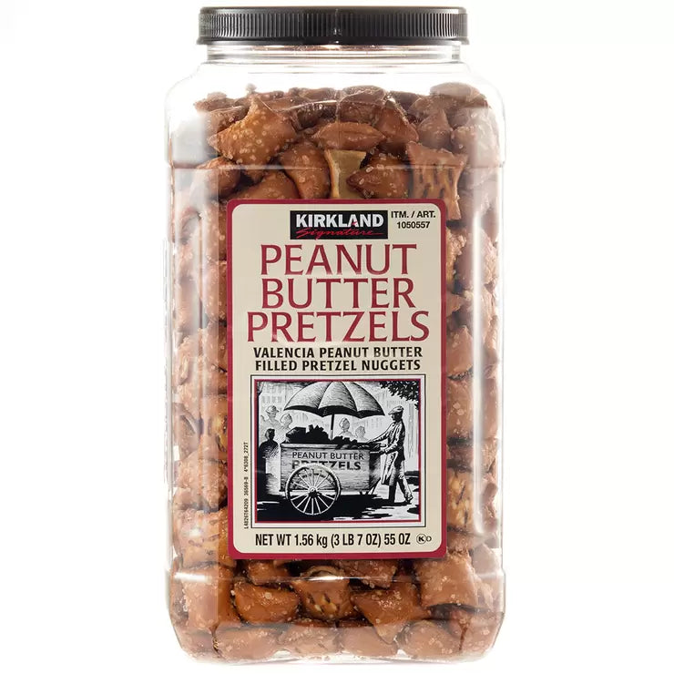 Kirkland Signature Peanut Butter Pretzels, 1.56 kg -  The Good Store