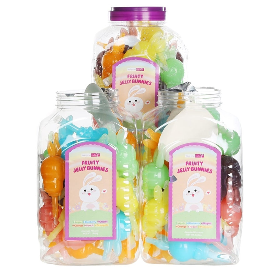 Tropical Fields Fruity Jelly Bunnies - 1.56kgs -  The Good Store