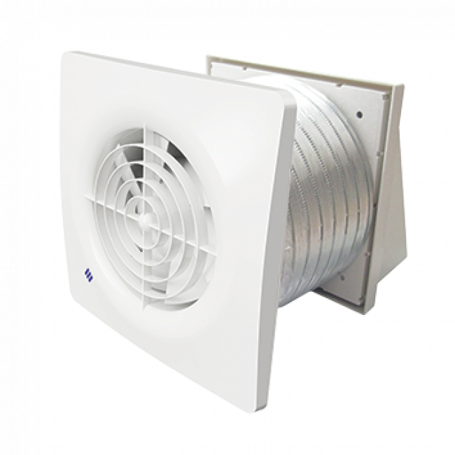 Manrose FAN7190 150mm Quiet Through-Wall Extraction Fan -  The Good Store