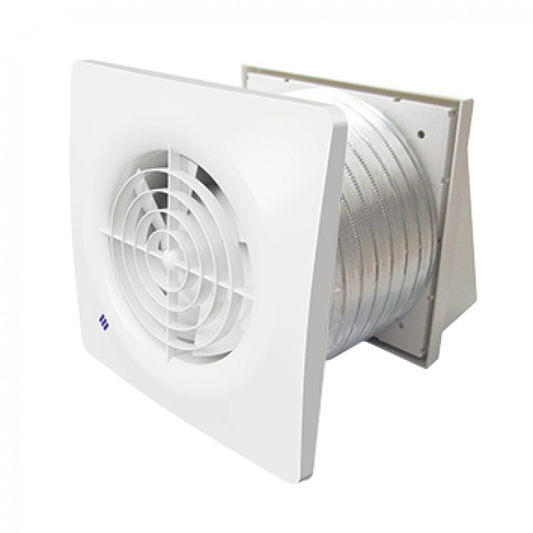 Manrose FAN7190 150mm Quiet Through-Wall Extraction Fan -  The Good Store