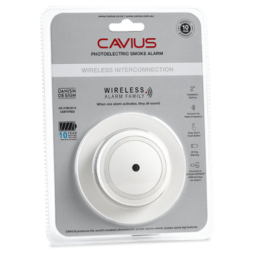 Cavius Photoelectric Smoke Alarm -  The Good Store