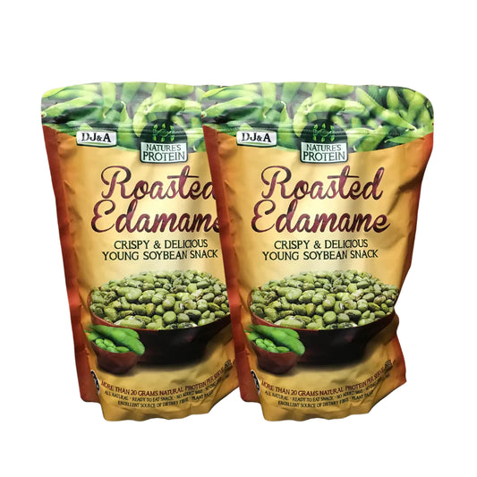 DJ&A Roasted Edamame Value Pack 600g -  The Good Store